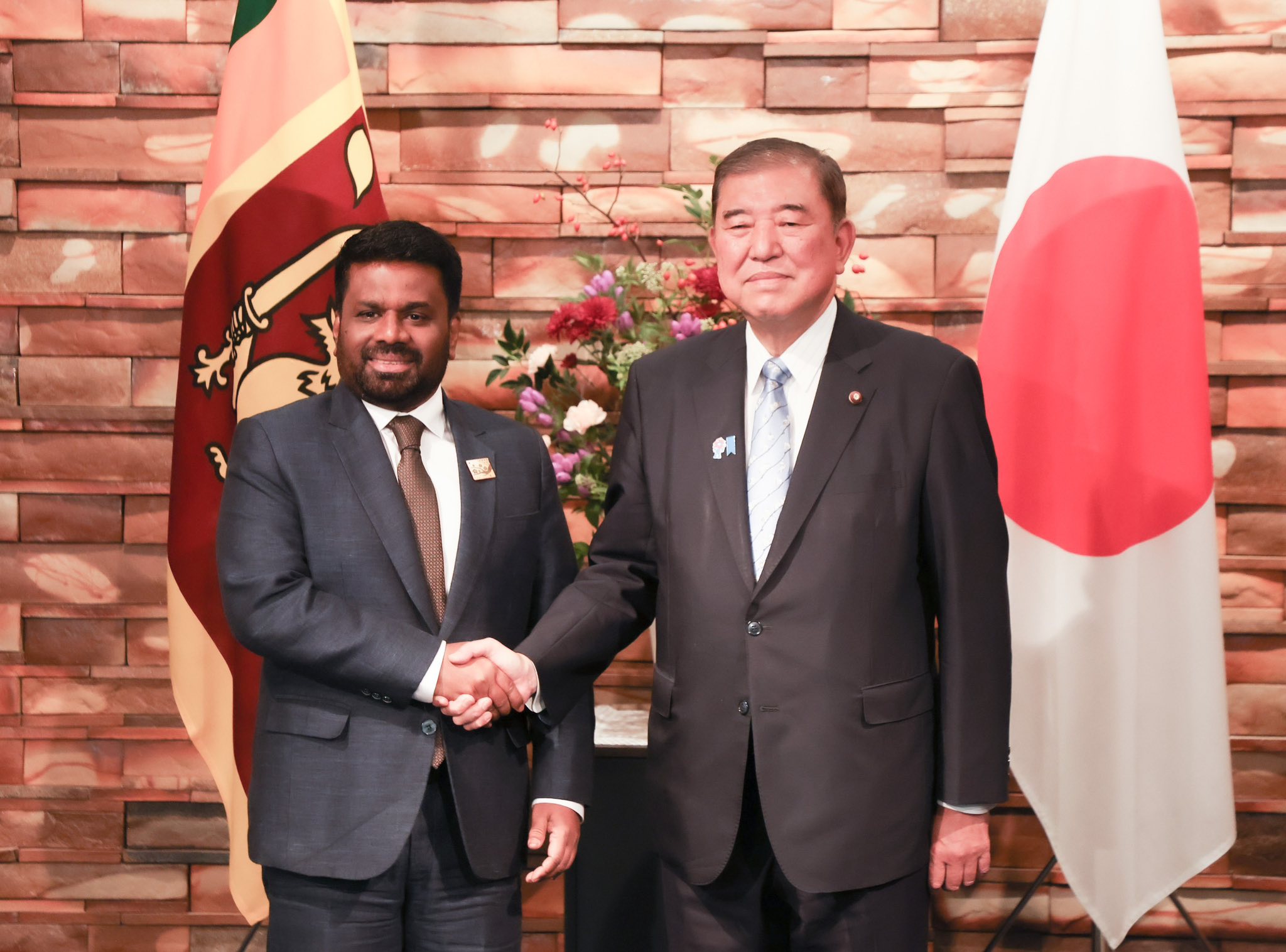 ஜப்பான் பிரதமரால் அநுரவுக்கு மகத்தான வரவேற்பு.