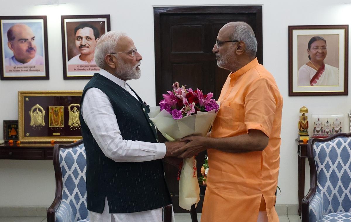 452 வாக்குகள் பெற்று வெற்றி: குடியரசு துணைத் தலைவர் பதவியை வென்றார் சி.பி. ராதாகிருஷ்ணன்