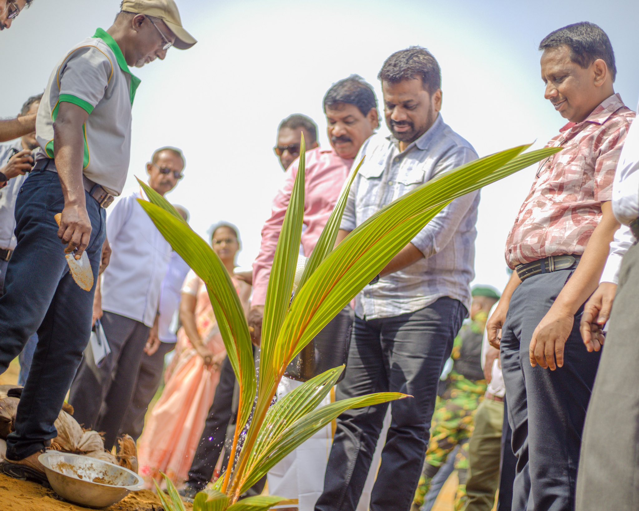 வடக்கின் முதல் விதை தேங்காய் உற்பத்தி அலகு ஜனாதிபதியின் தலைமையில் பளையில் திறப்பு.