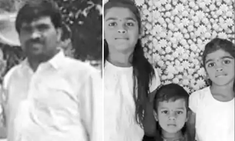 குடும்பத் தகராறில் கொடூரம்: பெற்ற தந்தை மூன்று குழந்தைகளை எரித்துக் கொன்று தானும் தற்கொலை!