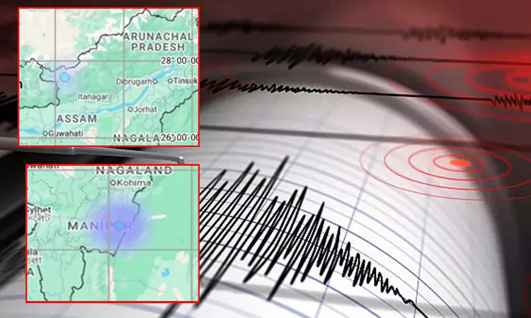 அருணாச்சல பிரதேசம் மற்றும் மணிப்பூரில் அடுத்தடுத்து நிலநடுக்கம்!