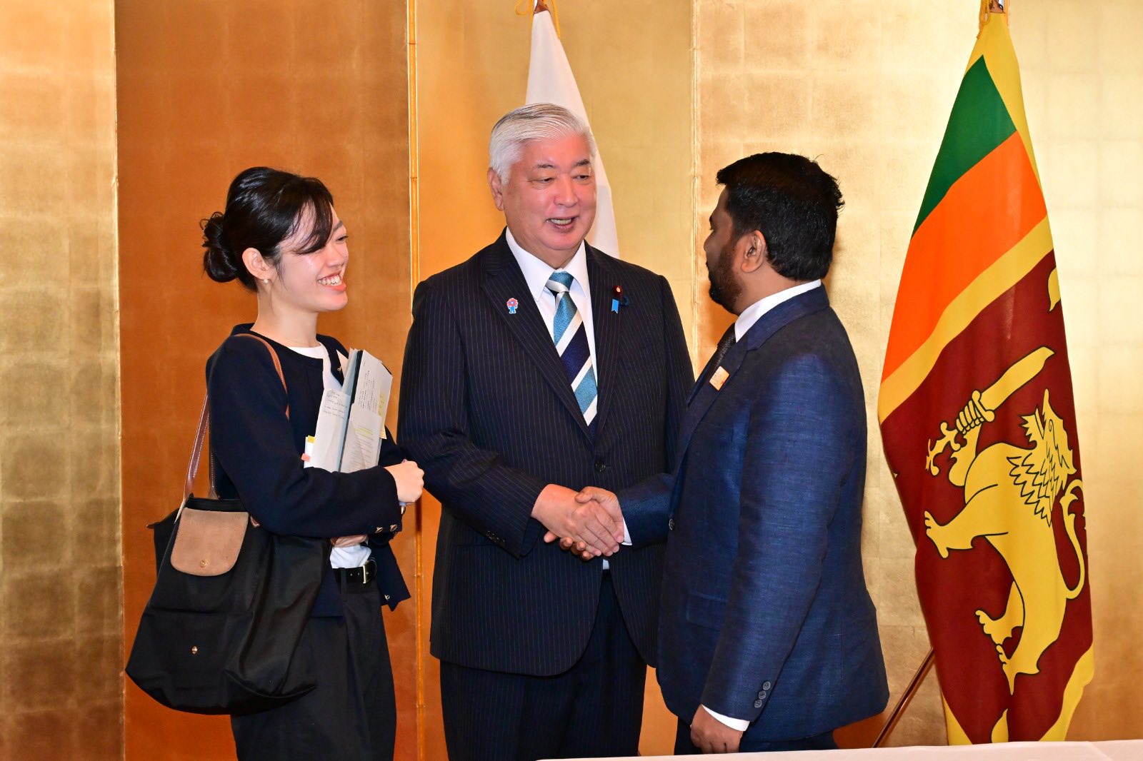 ஜப்பான் பாதுகாப்பு அமைச்சருடன் அநுர சந்திப்பு!