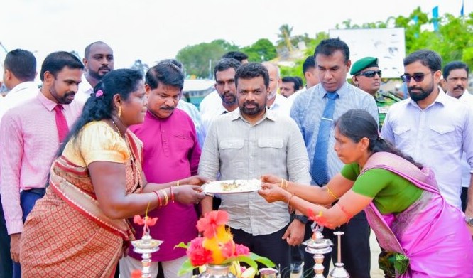 இராணுவத்தினரின் தேவைக்காக வடக்கில் சுவீகரிக்கப்பட்ட காணிகள் விடுவிக்கப்படும்  – யாழ். வந்த ஜனாதிபதி அநுர உறுதி.