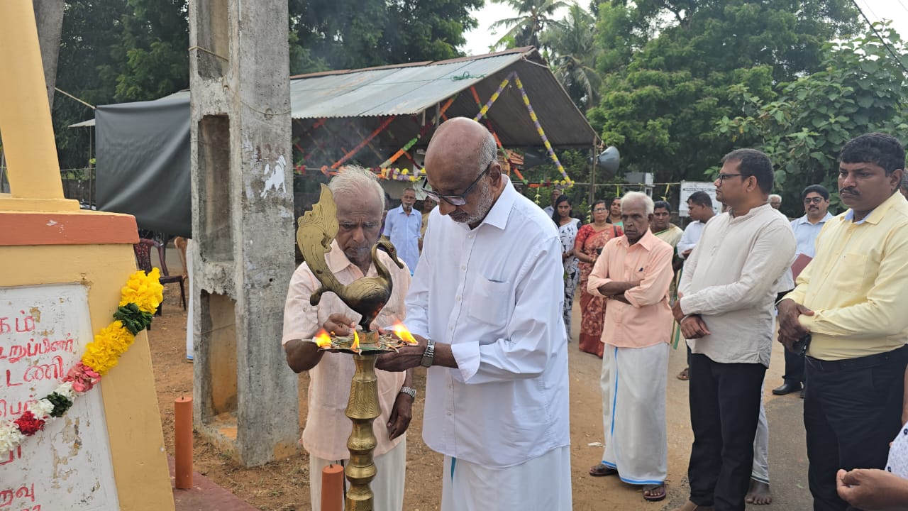 முன்னாள் எம்.பி. தர்மலிங்கத்தின் 40ஆம் ஆண்டு நினைவஞ்சலி நிகழ்வு.
