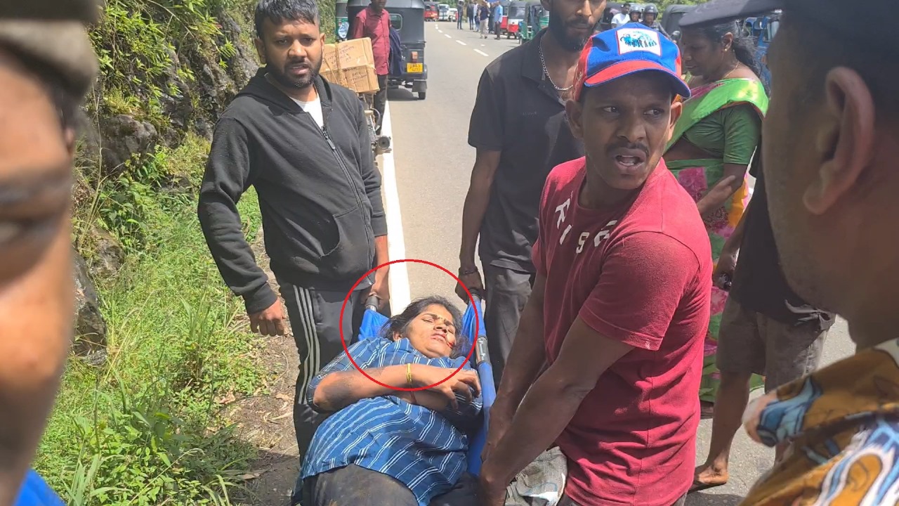 ரயில் மோதியதில் இயந்திரம் பகுதியில் சிக்கிய பெண் படுகாயங்களுடன் மீட்பு!