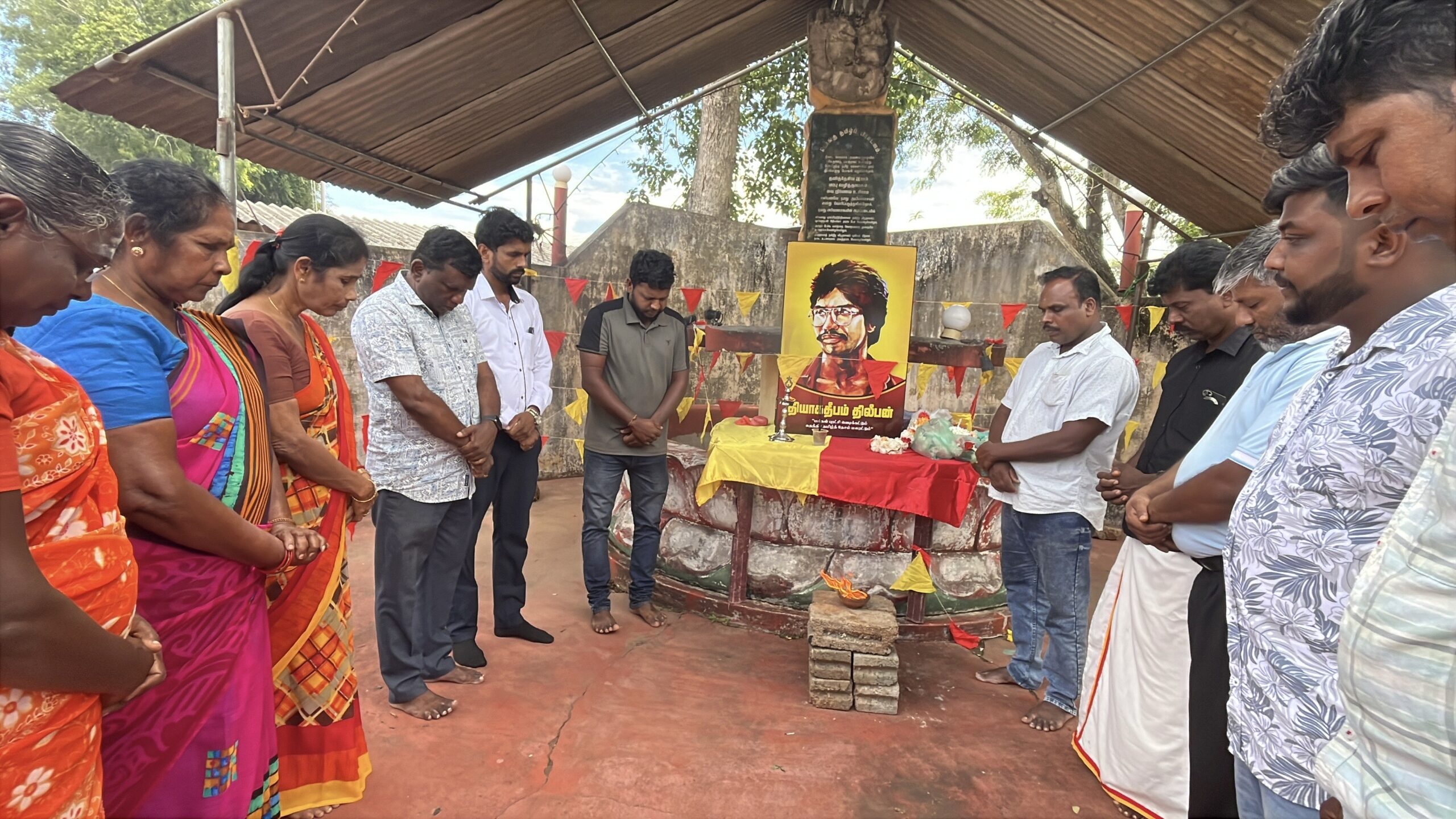 வவுனியாவில் தியாகி திலீபனின் நினைவேந்தல்.