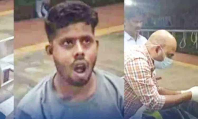 ரெயிலில் கொட்டாவி விட்ட வாலிபருக்கு நேர்ந்த விபரீதம்! வாயை மூட முடியாமல் அவதி