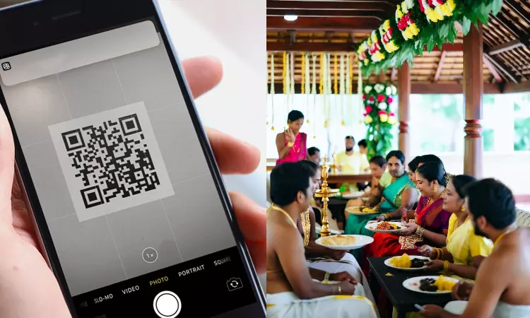 மொய் விருந்தில் நவீன யுக்தி: கேரள திருமணத்தில் QR கோடு மூலம் ‘டிஜிட்டல் மொய்’ வசூல்!