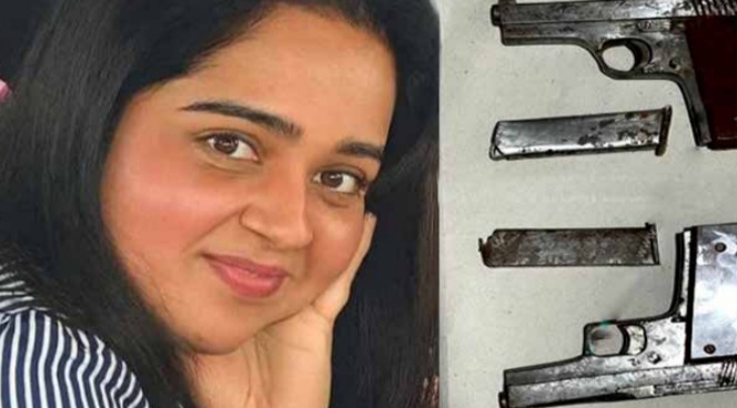 செவ்வந்திக்கு உதவிய யாழ். ஆனந்தனின் வீட்டில் இருந்து துப்பாக்கிகள் கைப்பற்றல்!  – தொடர்கின்றது தீவிர விசாரணை.