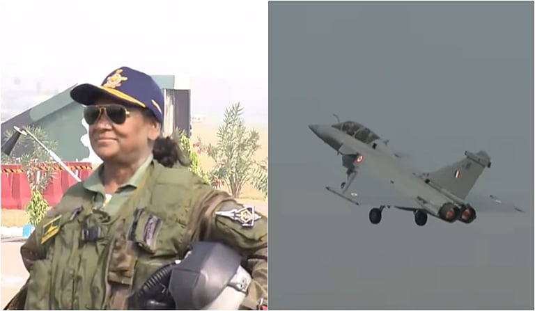 முதல்முறையாக அதிநவீன ‘ரஃபேல்’ போர் விமானத்தில் குடியரசுத் தலைவர் திரௌபதி முர்மு பயணம்!