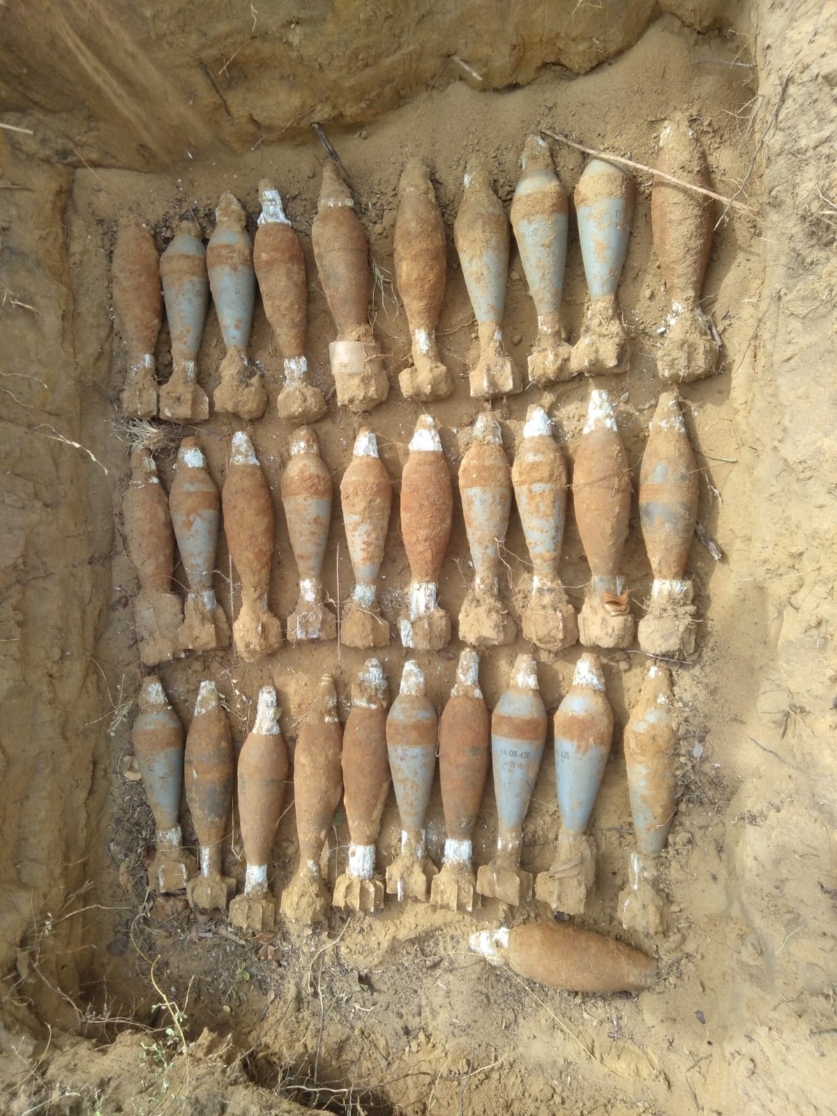 முகமாலையில் குண்டுகள் மீட்பு!