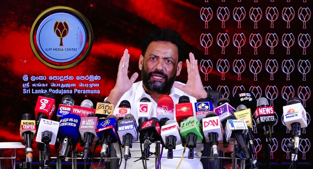 அச்சுறுத்தி எம்மை அடக்கவே முடியாது!  – இப்படி மொட்டுக் கட்சி வீராவேசம்.