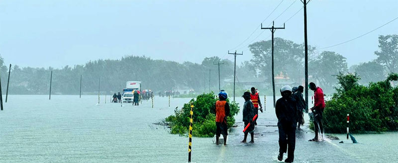வடக்கு, கிழக்கில்  நவம்பர் 13 இல் இருந்து பருவமழை அதிகரிக்கும்.