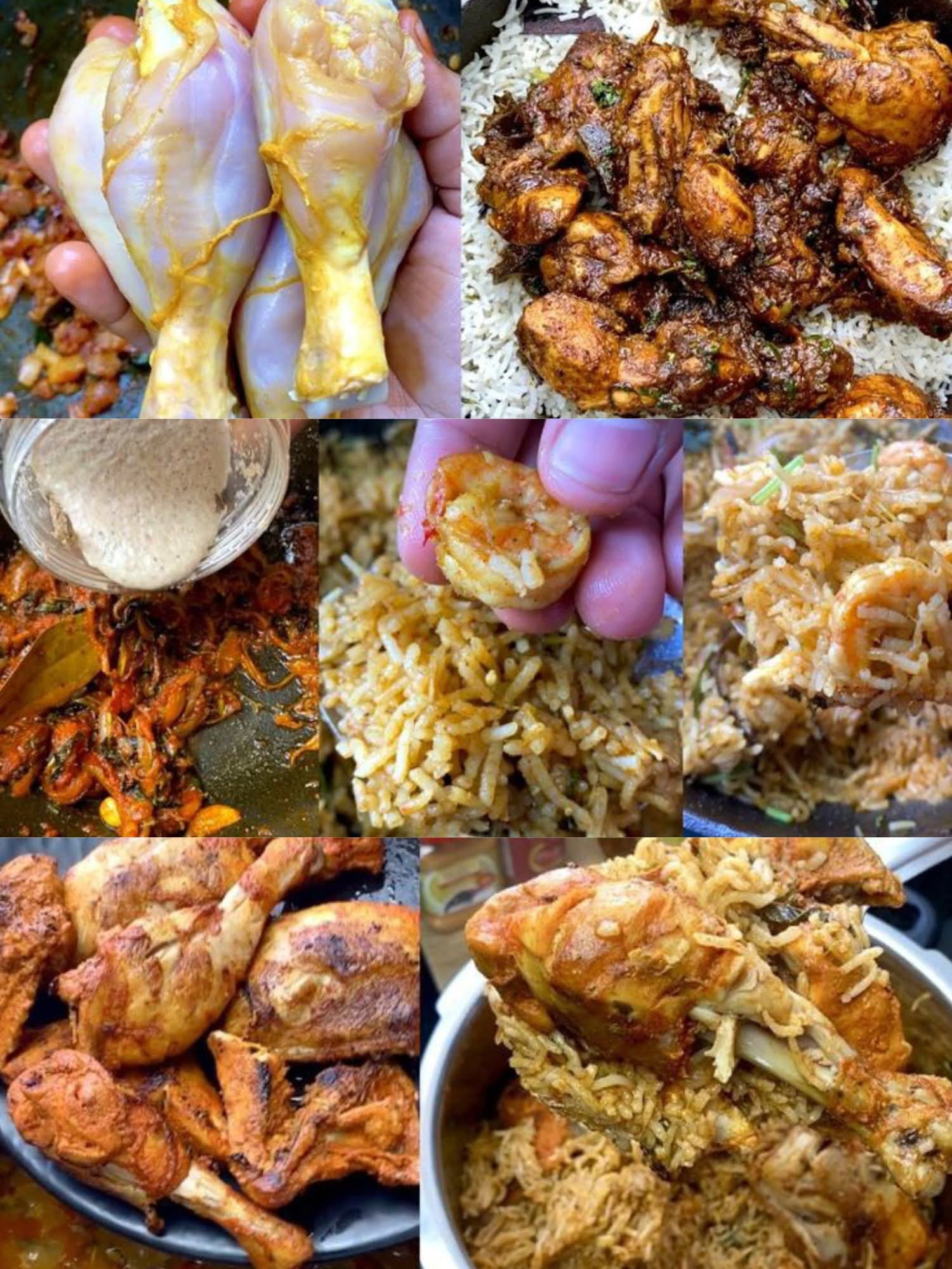 சிக்கன் தம் பிரியாணி செய்வது எப்படி.