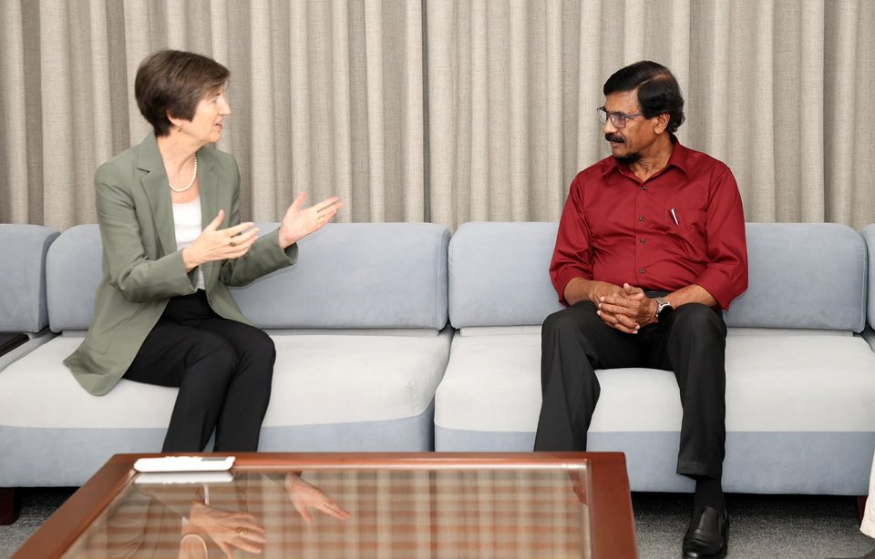 சுவிஸ் தூதுவர் – ரில்வின் சில்வா சந்திப்பு!