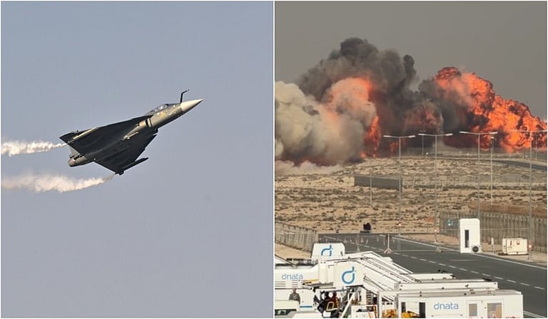 துபாய் விமானக் கண்காட்சியில் இந்தியாவின் தேஜாஸ் போர் விமானம் விபத்து; விமானி மரணம்!