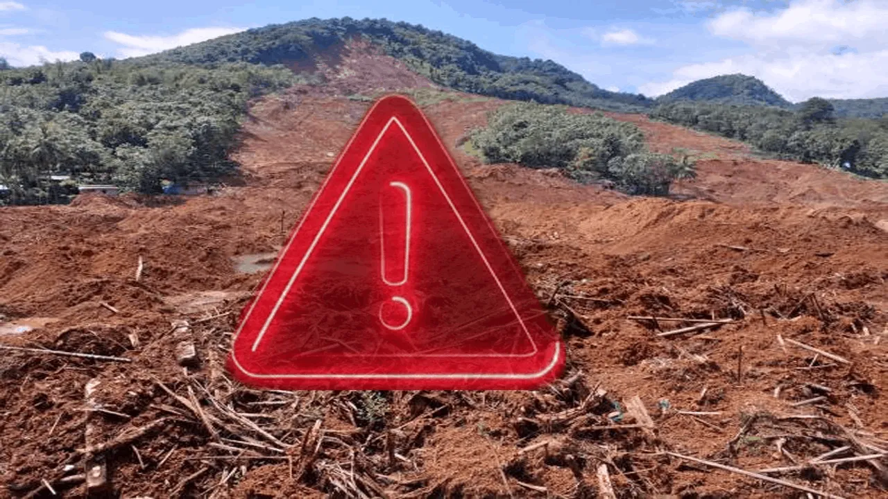 இரு மாவட்டங்களுக்கு மண்சரிவு அபாய சிவப்பு எச்சரிக்கை நீடிப்பு!