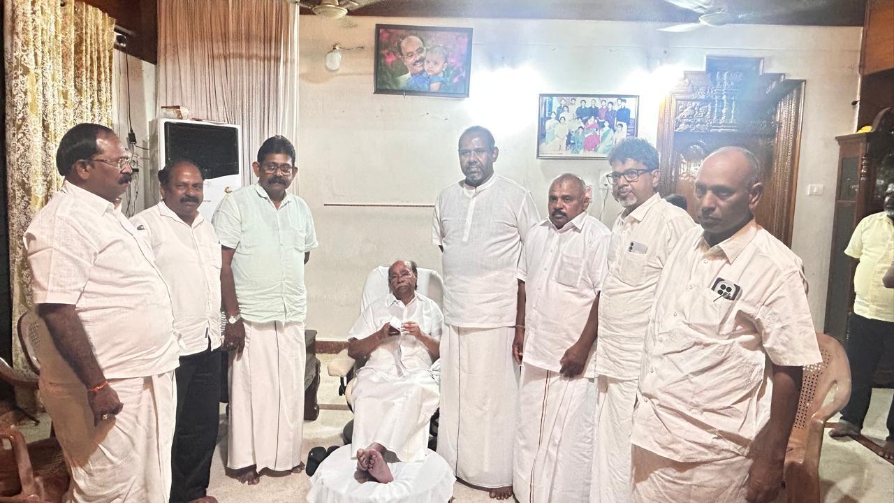பாட்டாளி மக்கள் கட்சி தலைவரை சந்தித்த தமிழ்த் தேசியப் பேரவை!
