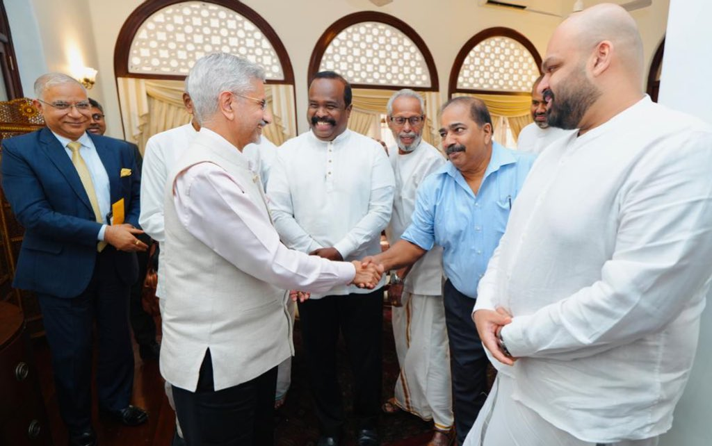 மாகாண சபைத் தேர்தலை நடத்த அரசுக்கு அழுத்தம் கொடுங்கள்!  – ஜெய்சங்கரிடம் தமிழ்த் தலைவர்கள் ஒரே குரலில் வலியுறுத்து.