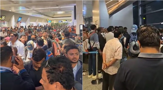 இண்டிகோ விமானச் சேவை ஸ்தம்பிப்பு: நூற்றுக்கணக்கான விமானங்கள் ரத்து, பயணிகள் பெரும் அவதி!