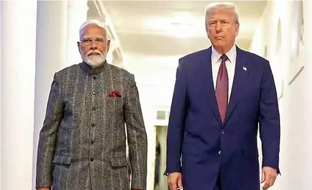 அமெரிக்க அதிபர் டிரம்ப்புடன் பிரதமர் மோடி தொலைபேசியில் உரையாடல்: இருதரப்பு உறவுகள் குறித்து மதிப்பாய்வு