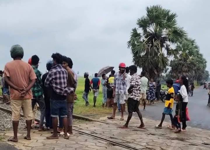 அரியாலை ரயில் விபத்தில் காயமடைந்த இளைஞர் பலி.