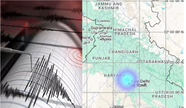 டெல்லியில் லேசான நிலநடுக்கம்: ரிக்டர் அளவில் 2.8 ஆக பதிவு