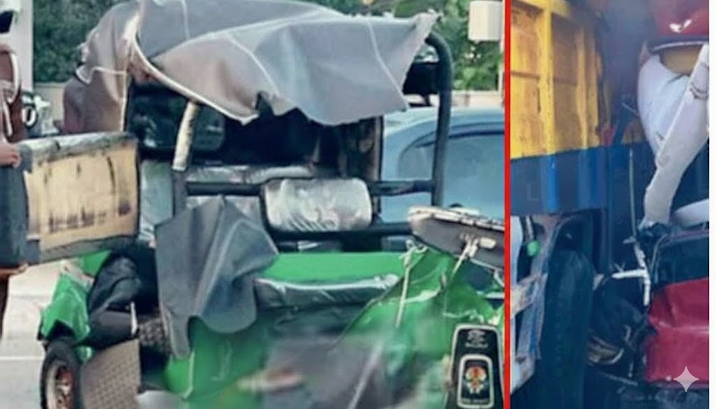 பன்னிப்பிட்டியவில் அதிகாலை துயரம் கோர விபத்தில் ஒருவர் பலி; மூவர் காயம்.