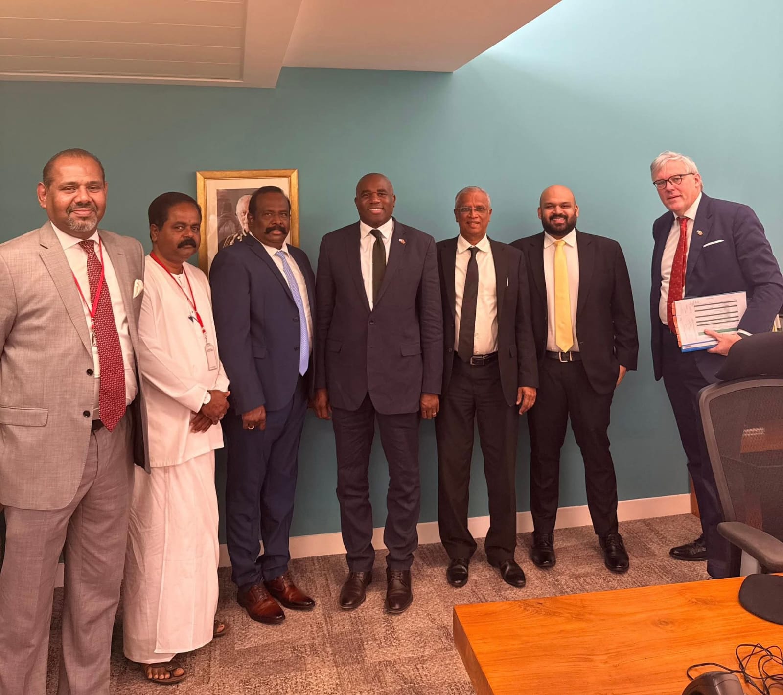 பிரிட்டன் எப்போதும் துணையாக நிற்கும்!  – தமிழ்த் தேசியக் கட்சிகளிடம் உறுதியளித்தார் டேவிட் லம்மி.