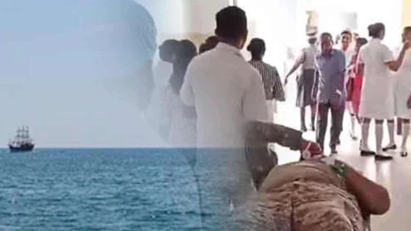 ‘ஐரிஸ் டெனா’ கப்பலில் மீட்கப்பட்ட 22 பேர் வெலிசறை கடற்படைத் தளத்துக்கு மாற்றம்  – பலத்த பாதுகாப்புடன் நள்ளிரவில் அதிரடி நடவடிக்கை.