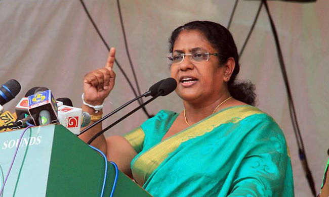 பழிவாங்கும் நடவடிக்கையையே முன்னெடுக்கின்றது அநுர அரசு!  – தலதா அத்துகோரள பகிரங்கக் குற்றச்சாட்டு.