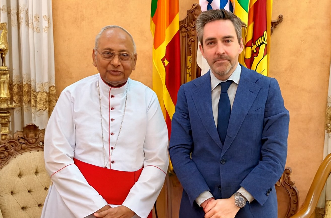 பேராயருடன் ஐ.நா. பிரதிநிதி முக்கிய சந்திப்பு.