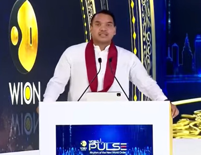 சமநிலையான வெளியுறவுக் கொள்கையை இலங்கையை கட்டாயம் பின்பற்ற வேண்டும்  – சர்வதேச மாநாட்டில் நாமல் எம்.பி. வலியுறுத்து.