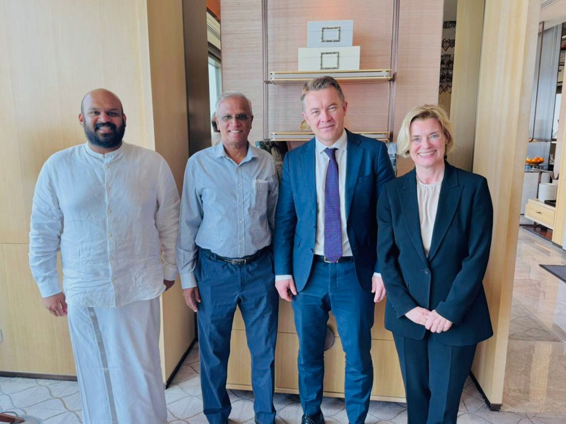 நோர்வே பிரதி வெளிவிவகார அமைச்சருடன் தமிழரசின் முக்கியஸ்தர்கள் இன்று சந்திப்பு!  – அரசியல் தீர்வு குறித்து விரிவான பேச்சு.