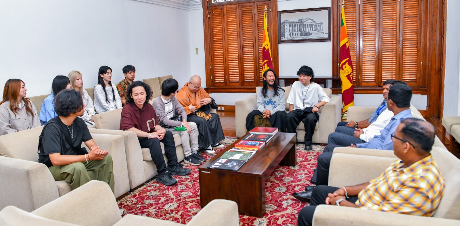 இலங்கை – ஜப்பான் இடையே புதிய சுற்றுலா உறவு: தூதுக்குழுவினர் ஜனாதிபதி அலுவலகத்துக்கு விஜயம்.