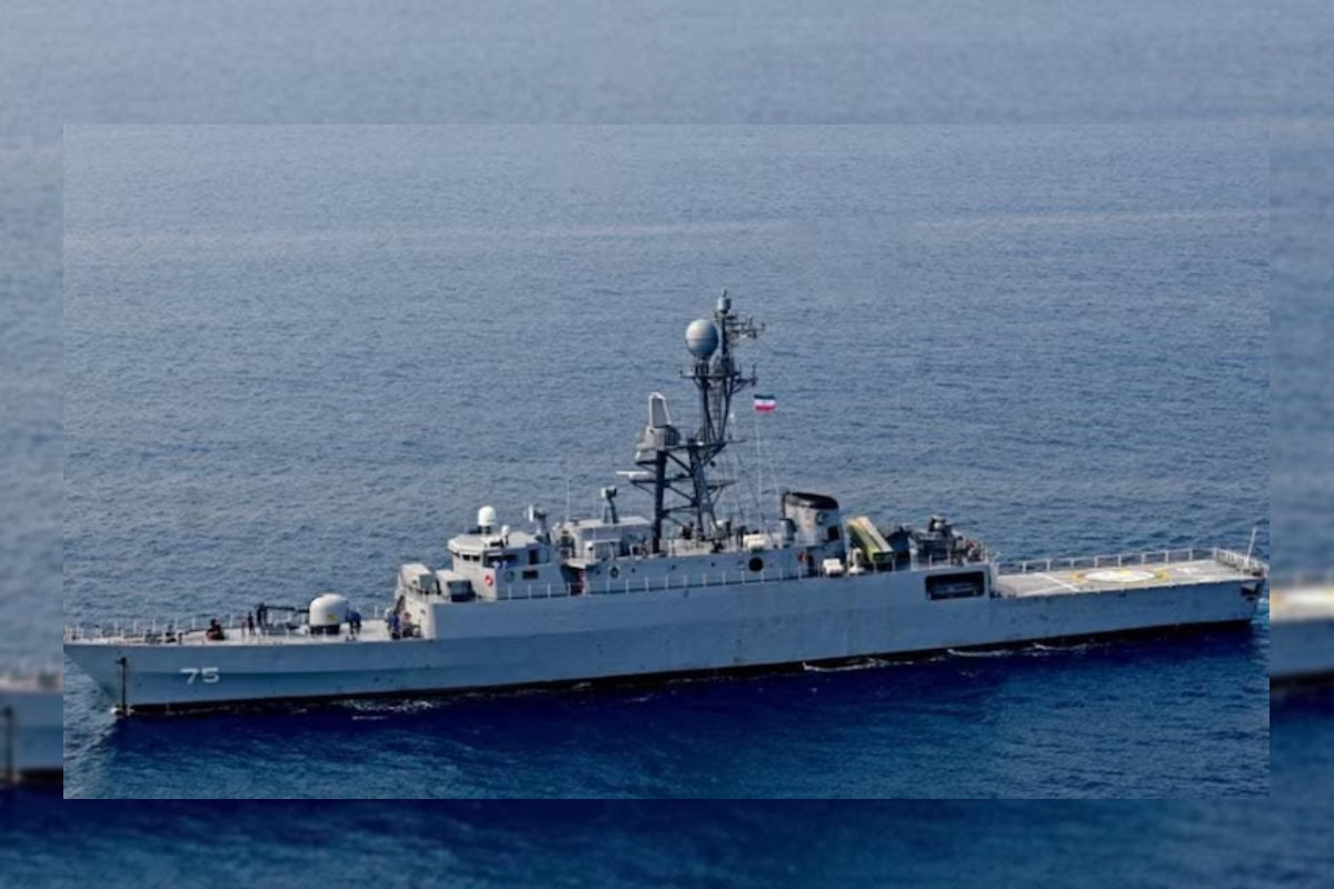 ஈரானின் மூன்றாவது போர்க்கப்பலுக்கு இந்தியா அடைக்கலம்.