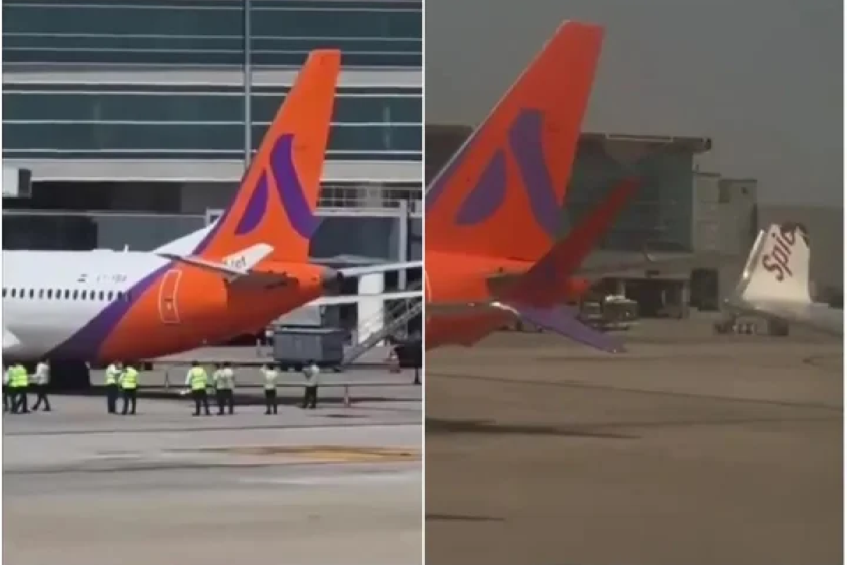 விமானங்கள் மோதல் – டெல்லி விமான நிலையத்தில் பரபரப்பு!