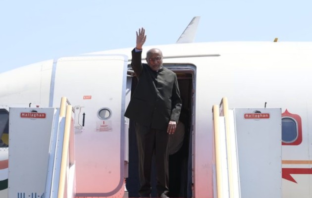 இலங்கைக்கான விஜயத்தை நிறைவு செய்து நாடு திரும்பினார் இந்தியத் துணை ஜனாதிபதி.