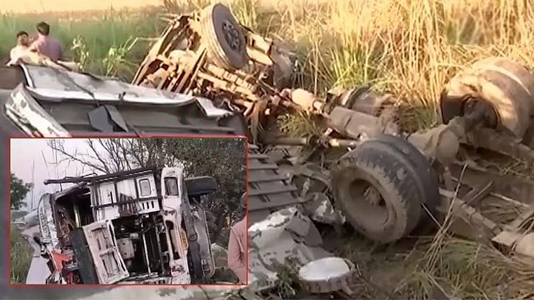 திருமணக் கொண்டாட்டத்தில் நேர்ந்த பெரும் சோகம்: பஸ் கவிழ்ந்து 6 பேர் உயிரிழப்பு; பலர் கவலைக்கிடம்