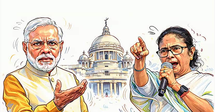 மேற்கு வங்கத்தில் வரலாறு படைக்கும் பாஜக! முதல்முறையாக ஆட்சியமைக்கிறது!