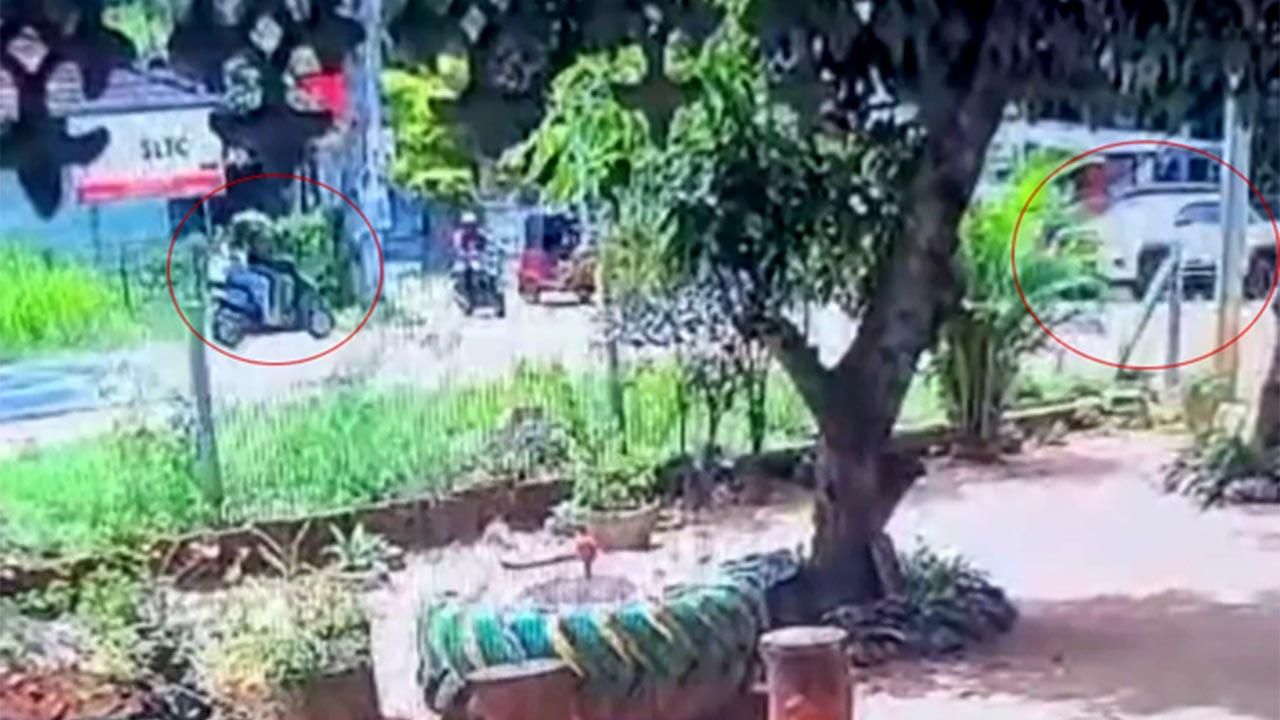 மாணவன் செலுத்திய கப் வாகனத்தில் மோதுண்டு 14 வயதுச் சிறுமியின் ஒரு கால் அகற்றப்பட்டது!