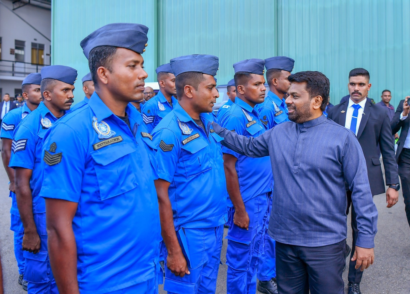 அமெரிக்கா நன்கொடையாக வழங்கிய ஹெலிகள்  உத்தியோகபூர்வமாக விமானப்படையில் இணைப்பு  – இரத்மலானையில் ஜனாதிபதி தலைமையில் நிகழ்வு.