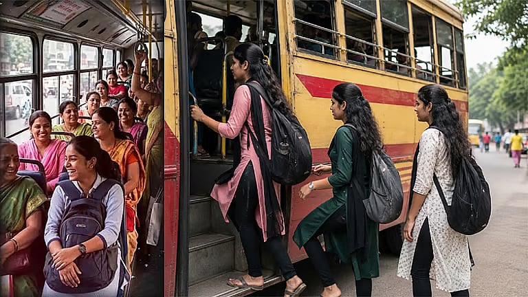 கேரளாவில் இன்று முதல் பெண்களுக்கு இலவச பஸ் சேவை