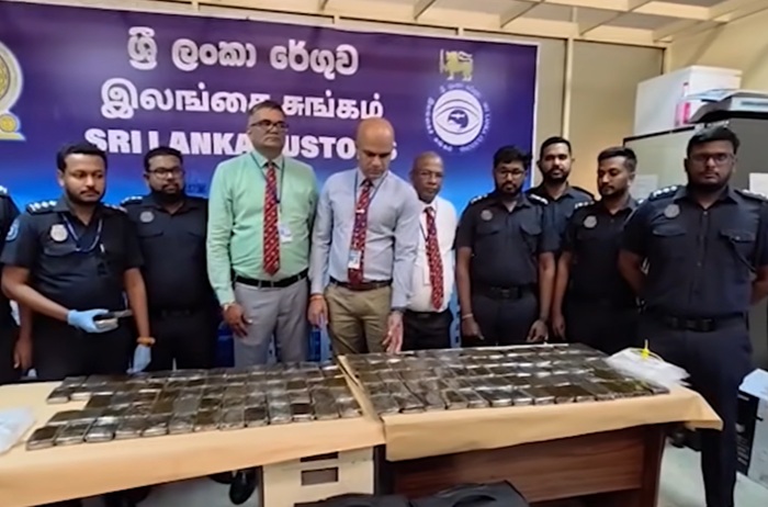 352 மில்லியன் ரூபா மதிப்புள்ள  36 கிலோ ‘ஹஷிஸ்’ போதைப்பொருளுடன் 18 வயதுடைய வெளிநாட்டு யுவதி கைது!
