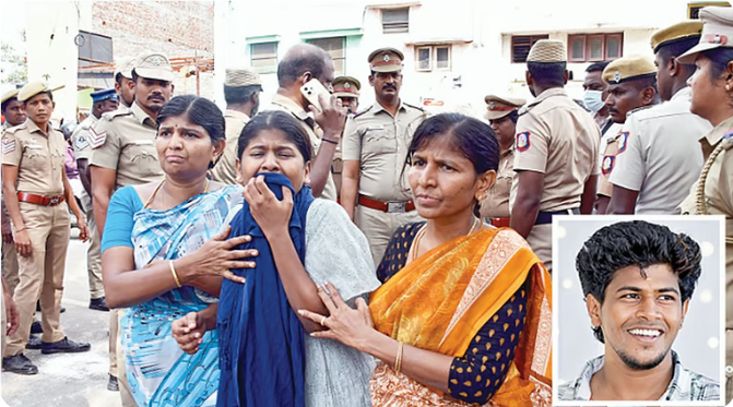 மானாமதுரை ஆகாஷ் மரண வழக்கு: மதுரையில் 100 நாட்களுக்குப் பிறகு உடல் தகனம்; உறவினர்கள் 50 பேர் கைது!