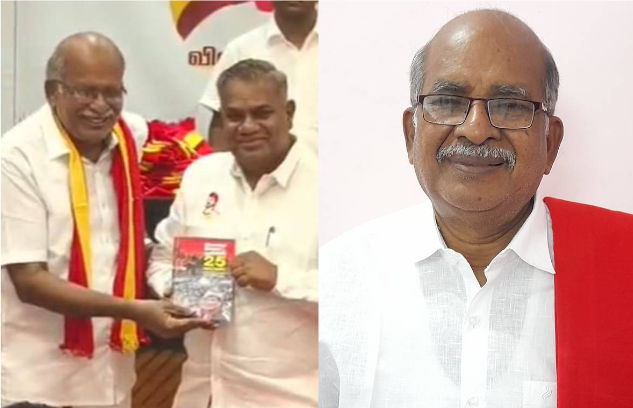 தவெகவில் இணைந்த இந்திய கம்யூனிஸ்ட் கட்சியின் மூத்த தலைவர் சி.மகேந்திரன்