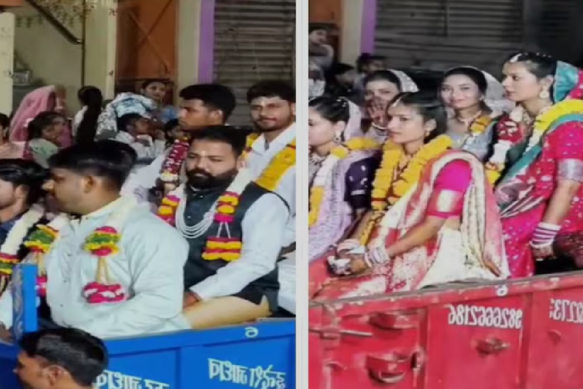 14 மகன்களுக்கு ஒரே நேரத்தில், ஒரே மேடையில் திருமணம் செய்து வைத்த விவசாயி!