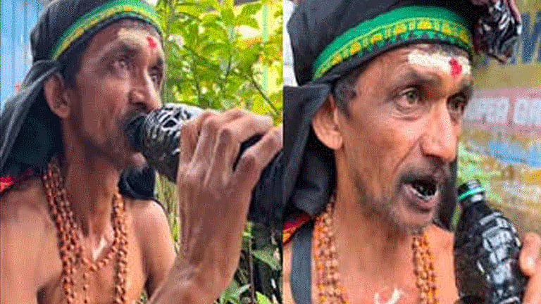 22 ஆண்டுகளாக பழைய இன்ஜின் ஆயில் மட்டுமே உணவு! – ஓசூரில் ஆச்சரியப்படுத்திய ‘ஆயில் குமார்’