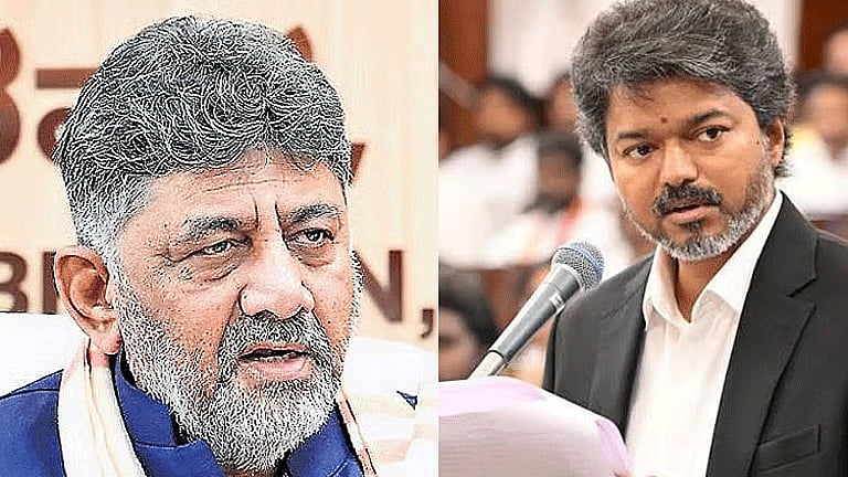 “தற்போது கர்நாடகா வர வேண்டாம்”: தமிழக முதல்வர் விஜய்க்கு டி.கே.சிவக்குமார் வேண்டுகோள்!
