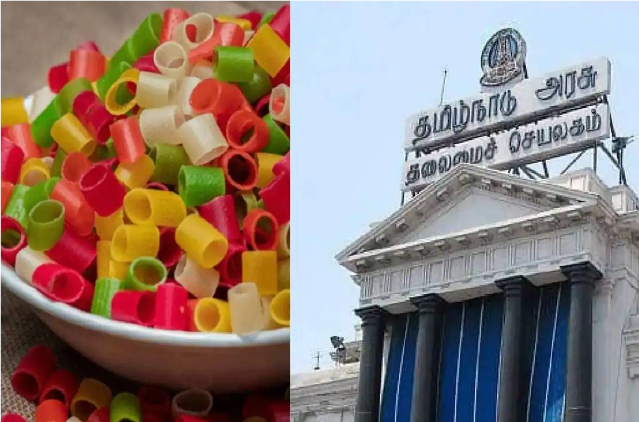 தமிழகத்தில் கலர் அப்பளம் விற்க தடை: மீறினால் கடும் நடவடிக்கை என எச்சரிக்கை!